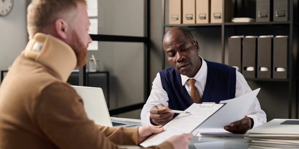 Long Beach car accident lawyer helping a client win financial compensation from the insurance company